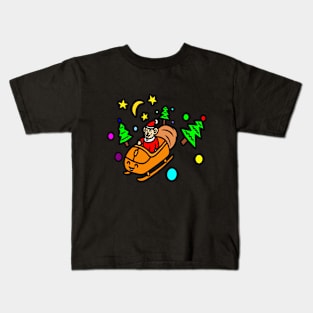 Funny Christmas mouse Kids T-Shirt